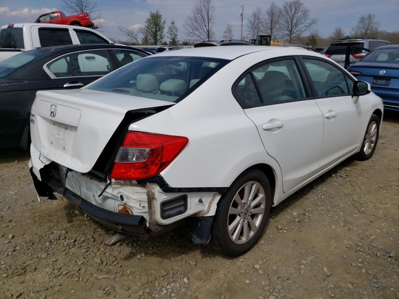 Photo 4 from auction – 2012 HONDA CIVIC EX with VIN 2HGFB2F8XCH309733