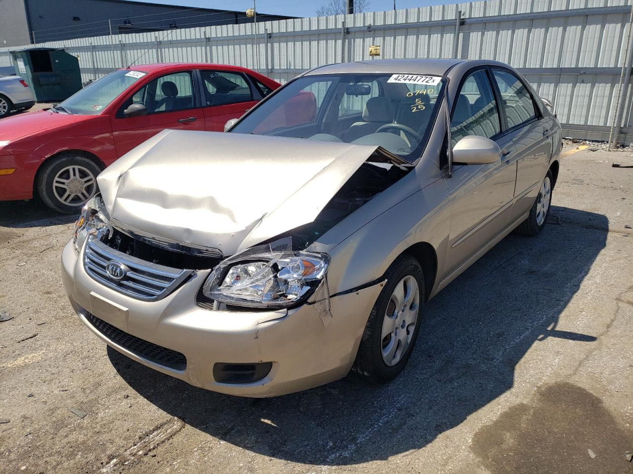 Photo 2 from auction – 2009 KIA SPECTRA EX with VIN KNAFE221695610740