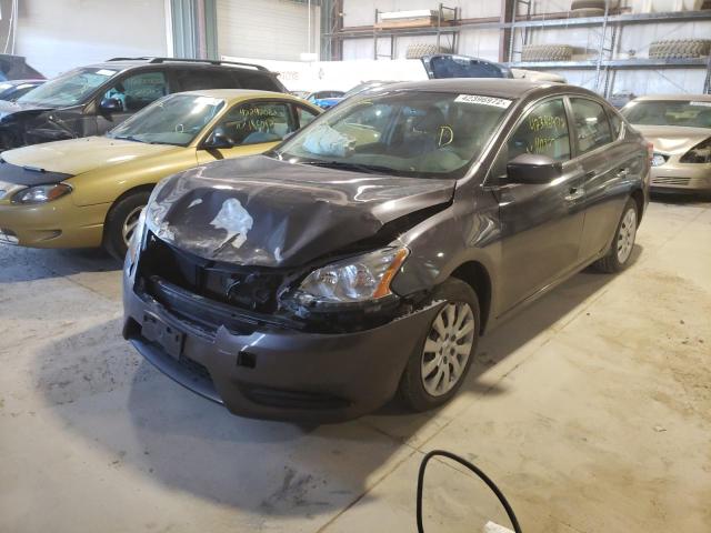 Photo 2 from auction – 2014 NISSAN SENTRA S with VIN 3N1AB7AP8EL697174