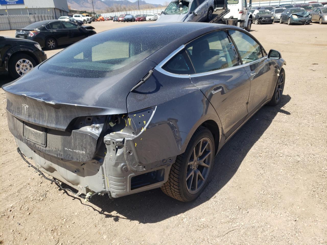 Photo 4 from auction – 2020 TESLA MODEL 3 with VIN 5YJ3E1EB2LF635449