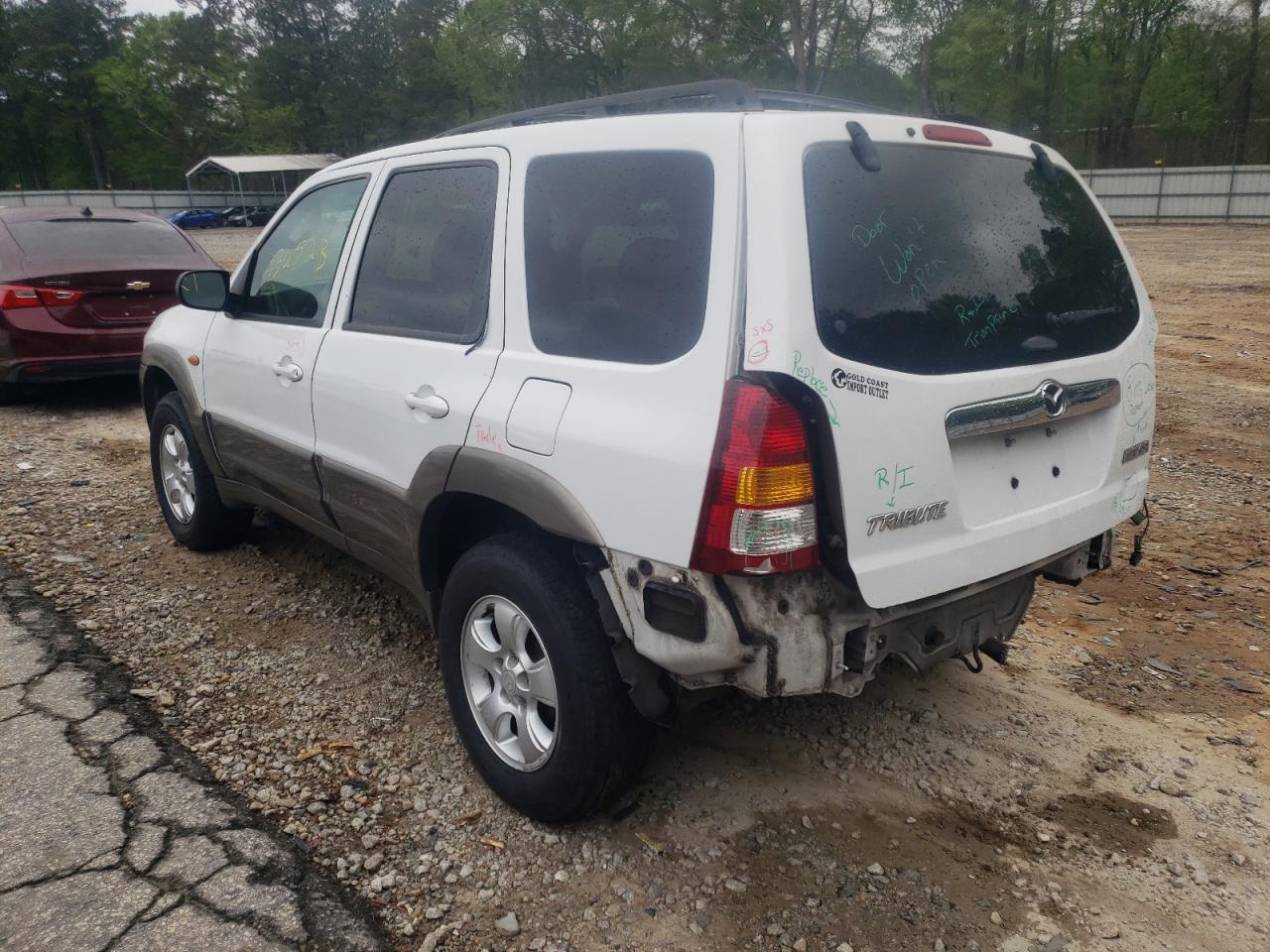 Photo 3 from auction – 2004 MAZDA TRIBUTE LX with VIN 4F2CZ04104KM17859