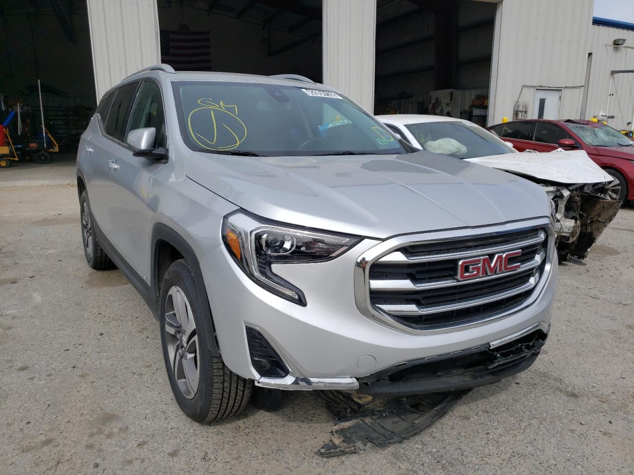 GMC TERRAIN SL 2020 with VIN 3GKALVEV6LL239027 - Photo from auction
