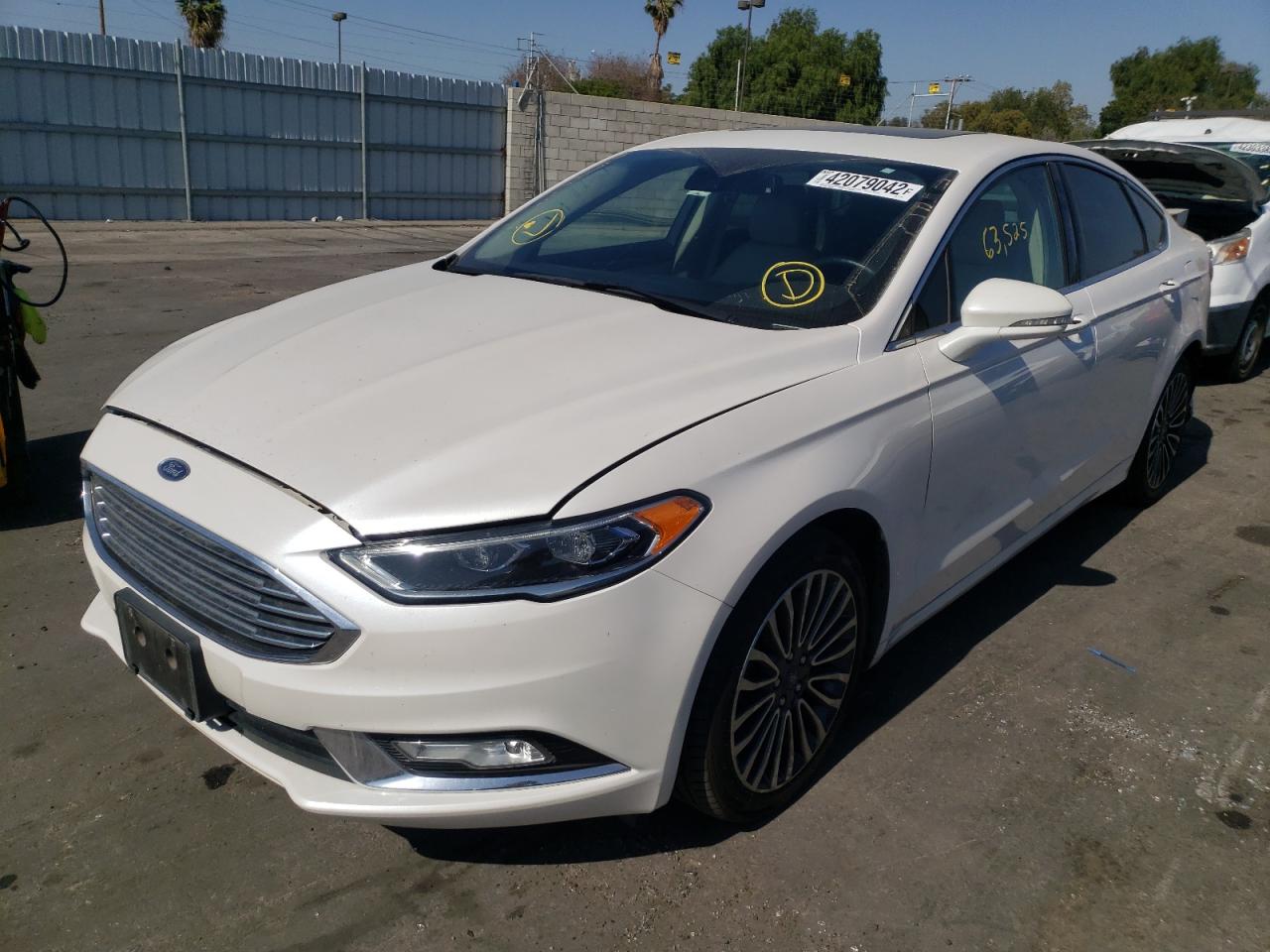 Photo 15 from auction – 2017 FORD FUSION SE with VIN 3FA6P0H94HR171280