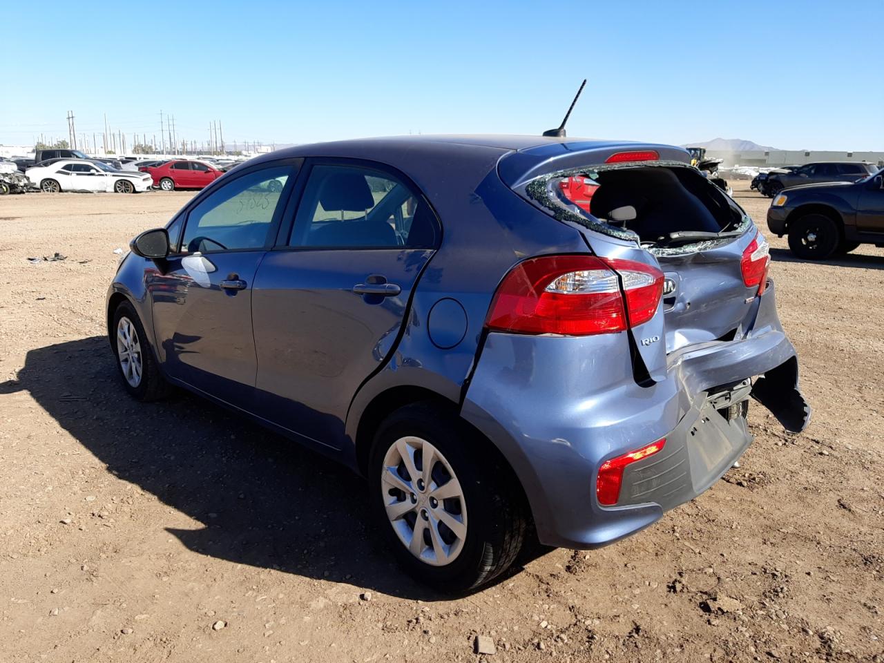 Photo 3 from auction – 2016 KIA RIO LX with VIN KNADM5A30G6676285