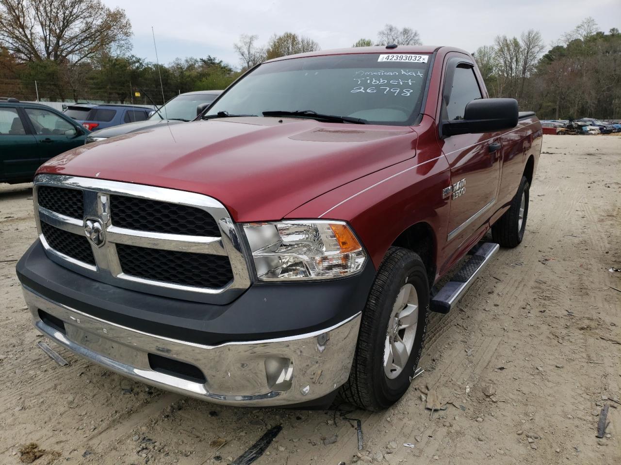 Photo 2 from auction – 2013 RAM 1500 ST with VIN 3C6JR7DT8DG502898
