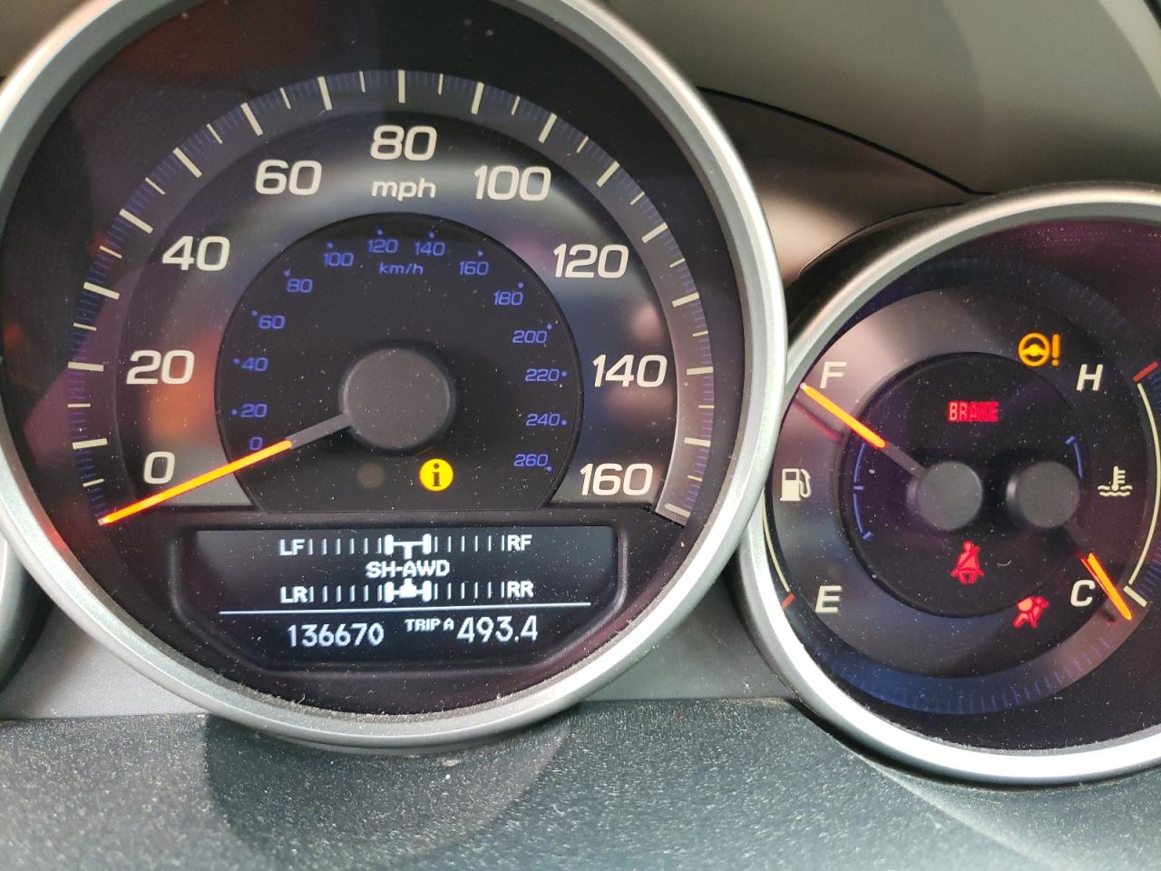 Photo 8 from auction – 2005 ACURA RL with VIN JH4KB16585C021257