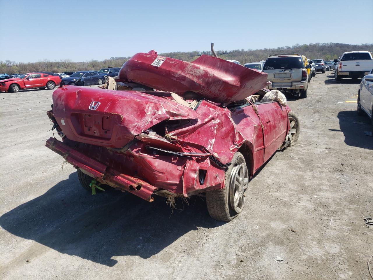 Photo 4 from auction – 2003 HONDA ACCORD EX with VIN 1HGCM81663A035547