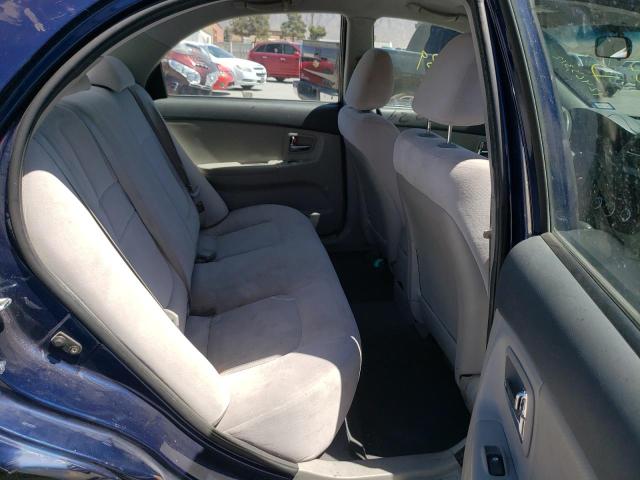 Photo 6 from auction – 2008 KIA SPECTRA EX with VIN KNAFE121485492082