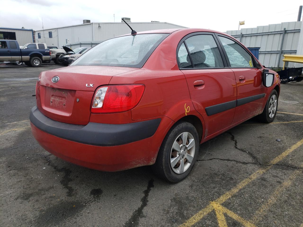 Photo 4 from auction – 2006 KIA RIO with VIN KNADE123766109087
