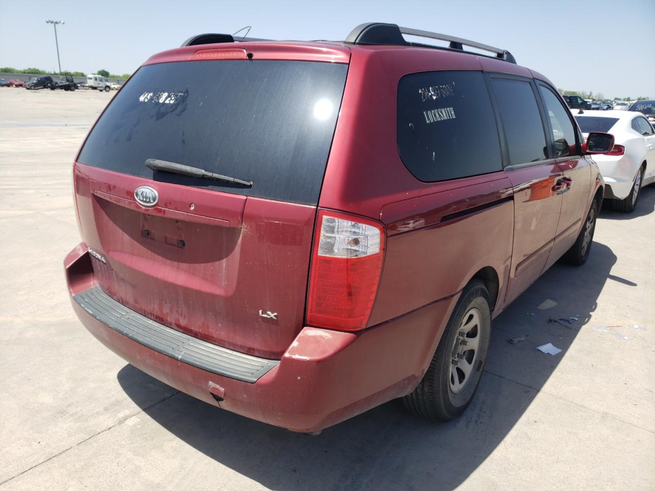 Photo 4 from auction – 2008 KIA SEDONA EX with VIN KNDMB233886229435