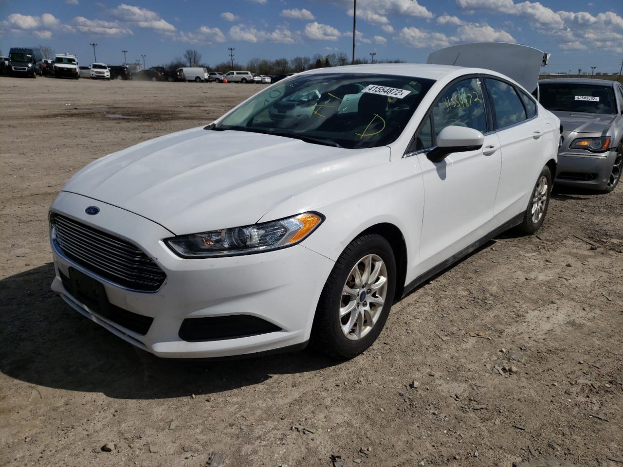 Photo 2 from auction – 2016 FORD FUSION S with VIN 3FA6P0G79GR231682