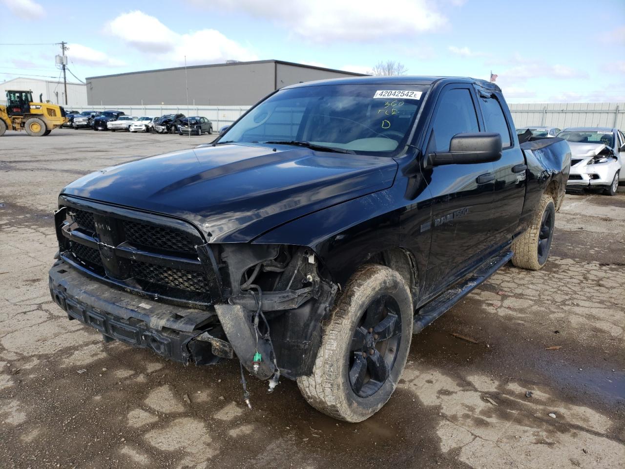 Photo 2 from auction – 2012 DODGE RAM 1500 S with VIN 1C6RD7FT9CS303395
