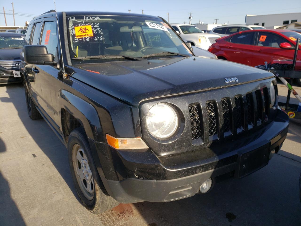 JEEP PATRIOT SP 2012 with VIN 1C4NJRBB2CD672533 - Photo from auction