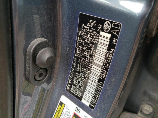 Photo 10 from auction – 2016 TOYOTA COROLLA L with VIN 2T1BURHE2GC686141
