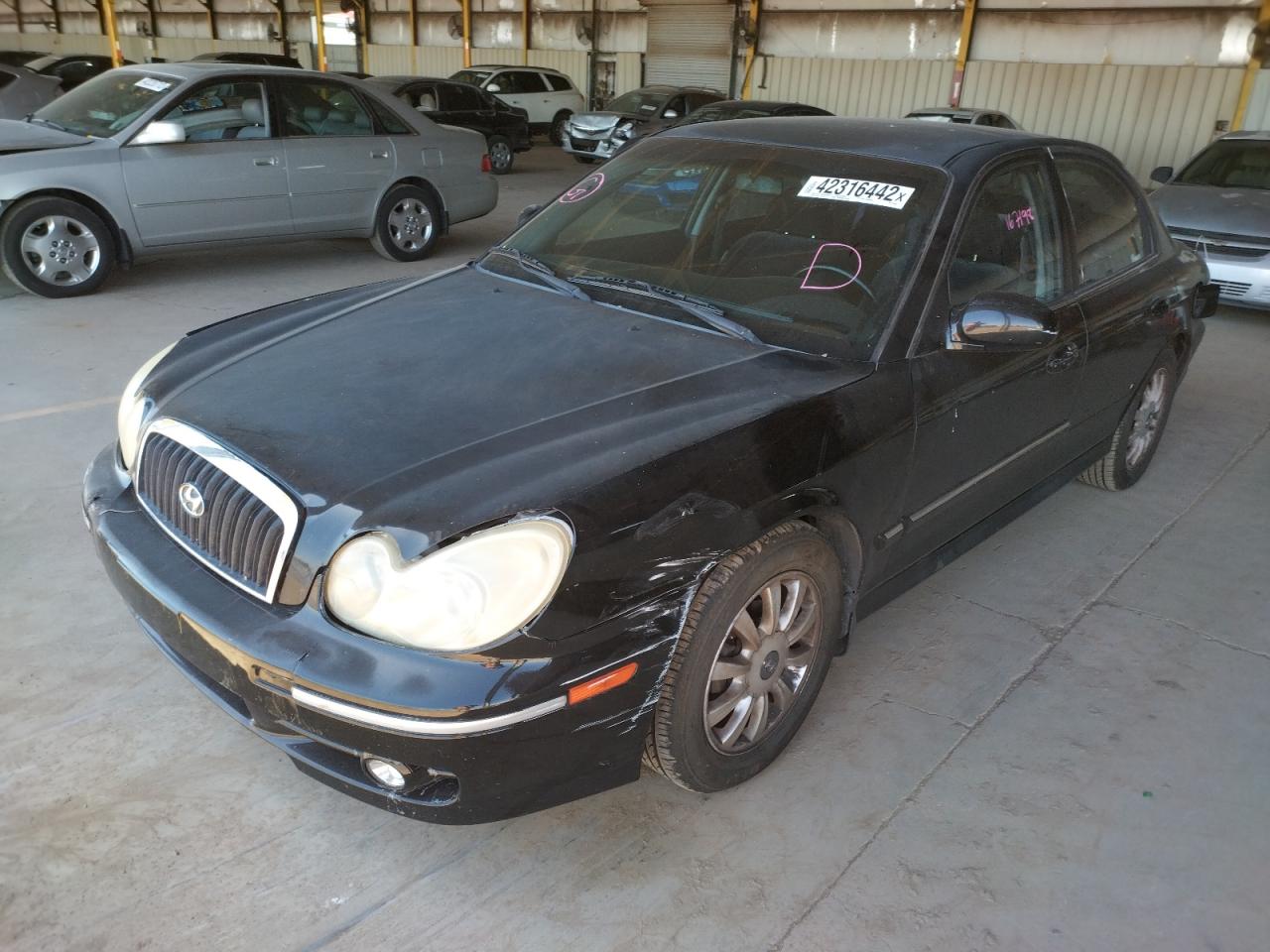 Photo 2 from auction – 2002 HYUNDAI SONATA GLS with VIN KMHWF35H52A658835