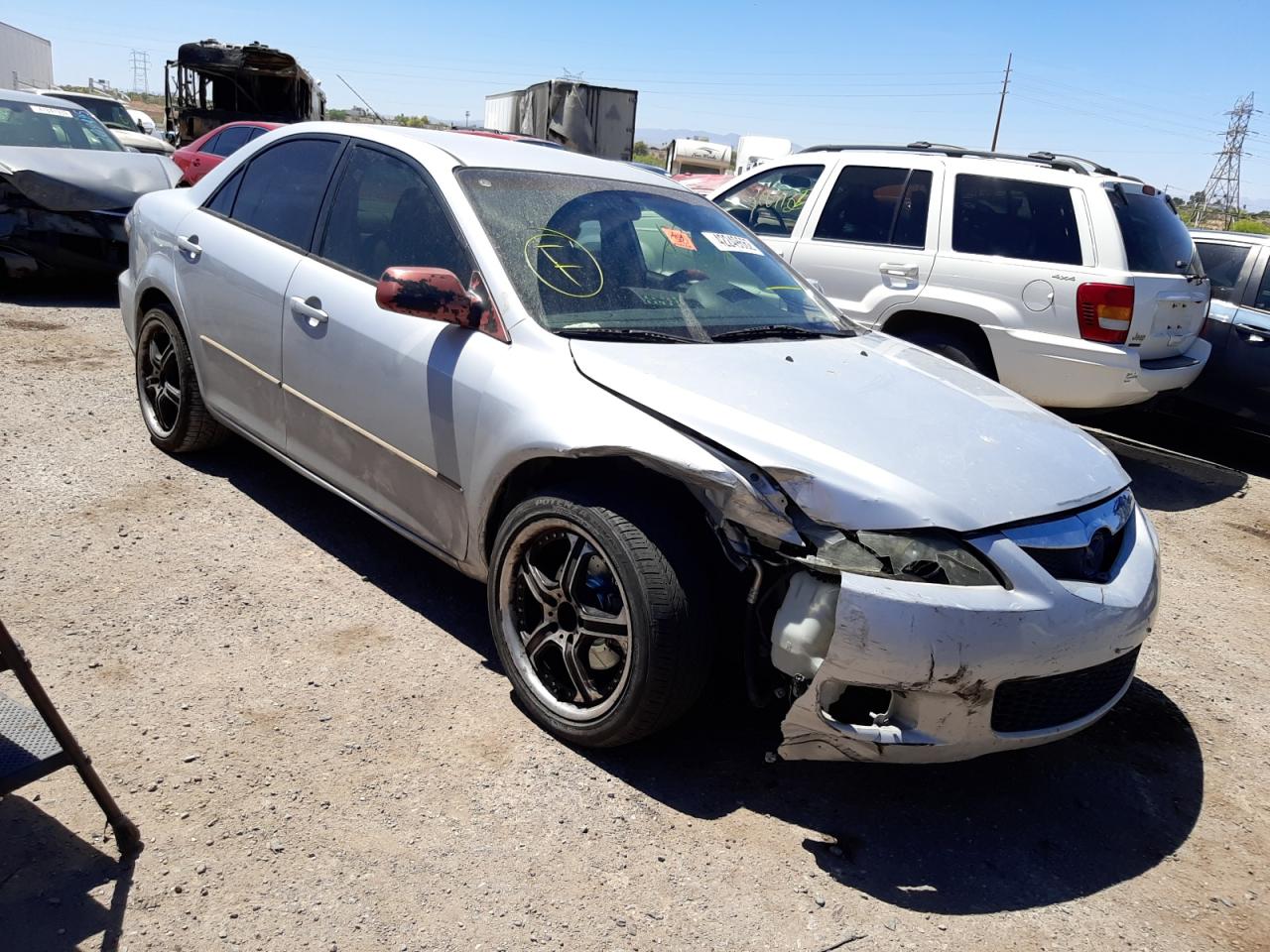 MAZDA 6 I 2007 with VIN 1YVHP80C175M46558 - Photo from auction