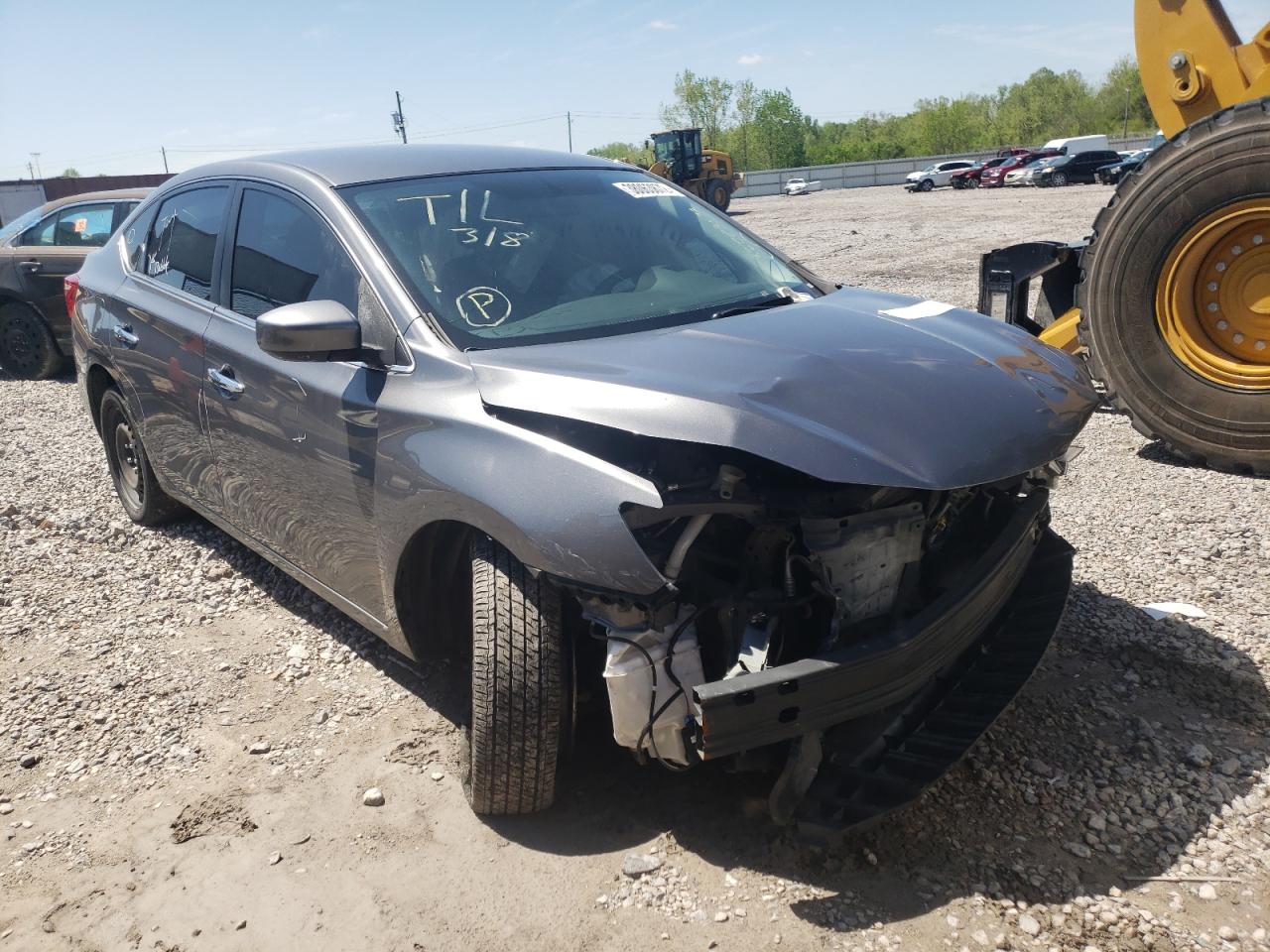 NISSAN SENTRA S 2016 with VIN 3N1AB7AP9GY218024 - Photo from auction