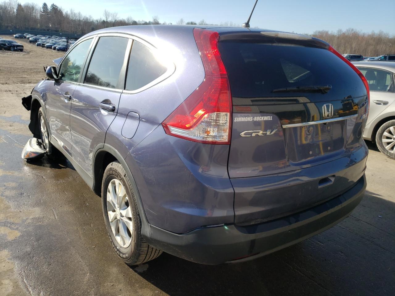 Photo 3 from auction – 2014 HONDA CR-V EX with VIN 5J6RM4H51EL005145