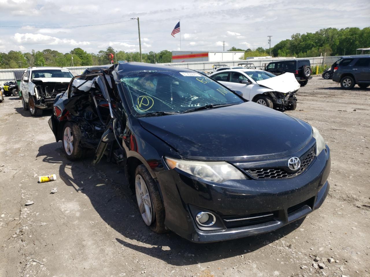 TOYOTA CAMRY 2012 مع رقم تعريف المركبة 4T1BF1FK2CU146303 - صورة من المزاد