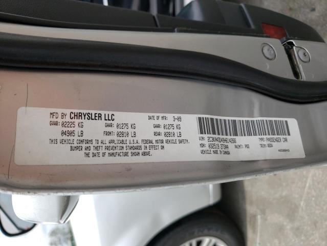 Photo 10 from auction – 2009 CHRYSLER 300 LX with VIN 2C3KA43D49H614266