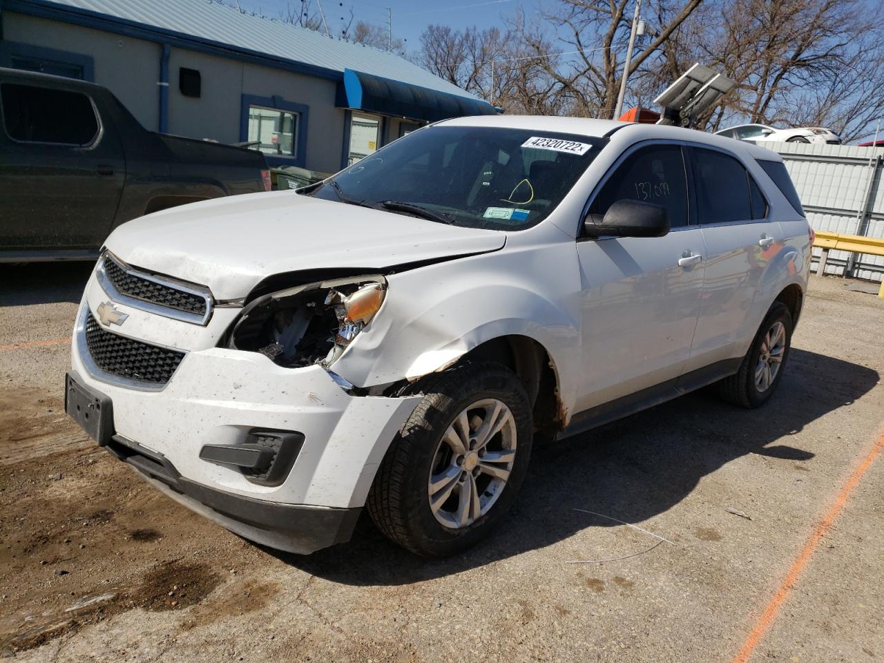 Photo 2 from auction – 2011 CHEVROLET EQUINOX LS with VIN 2CNFLCEC7B6283170