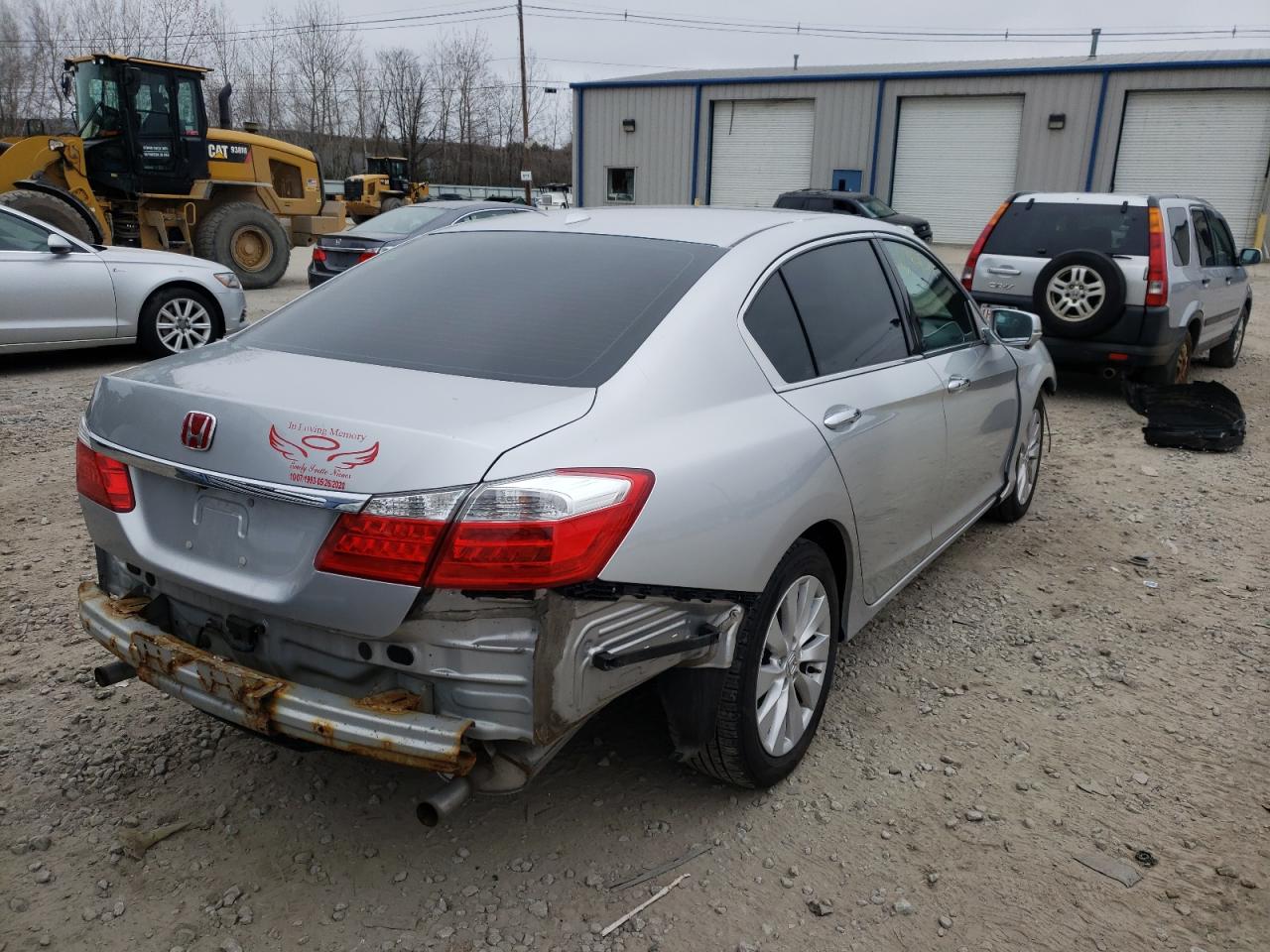 Photo 4 from auction – 2014 HONDA ACCORD EXL with VIN 1HGCR3F84EA039940