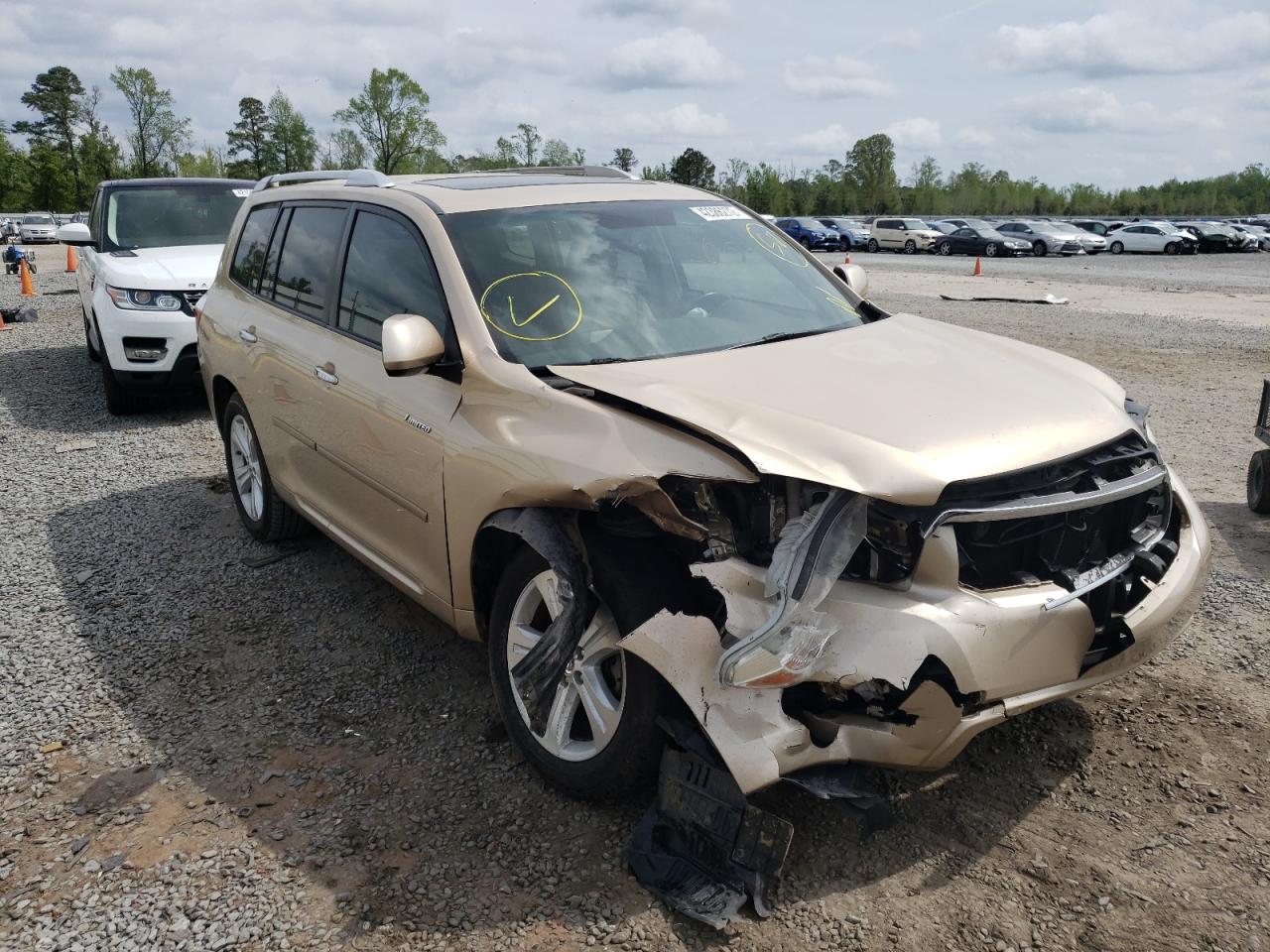 TOYOTA HIGHLANDER 2010 with VIN 5TDYK3EH4AS004225 - Photo from auction