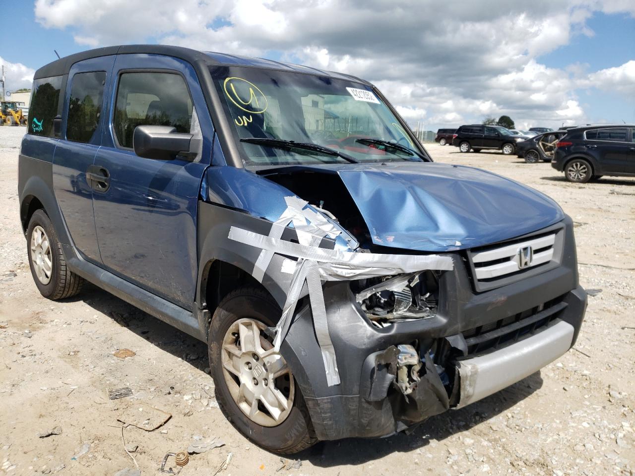 HONDA ELEMENT LX 2008 with VIN 5J6YH18368L015977 - Photo from auction