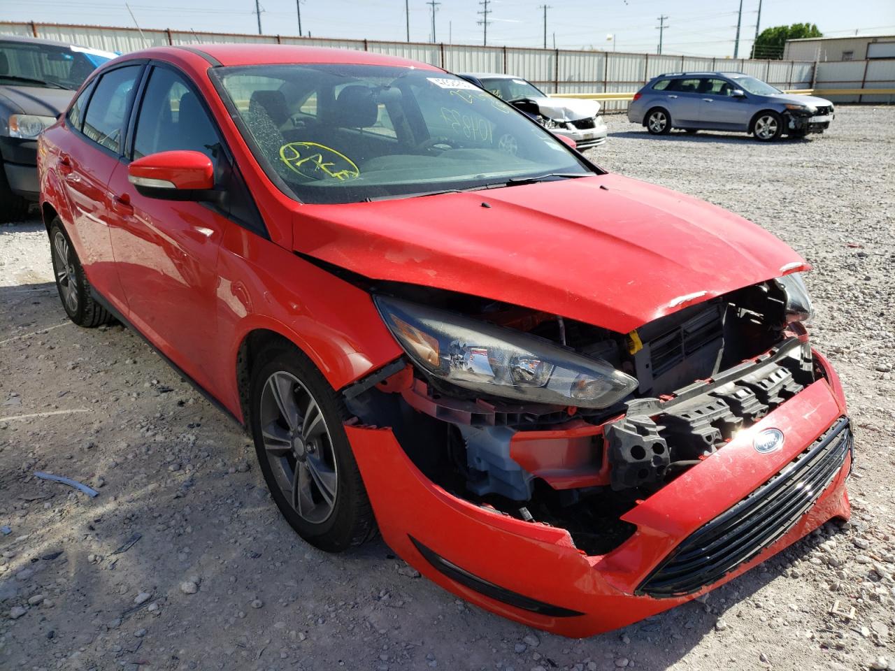 FORD FOCUS SE 2017 with VIN 1FADP3FE1HL276544 - Photo from auction