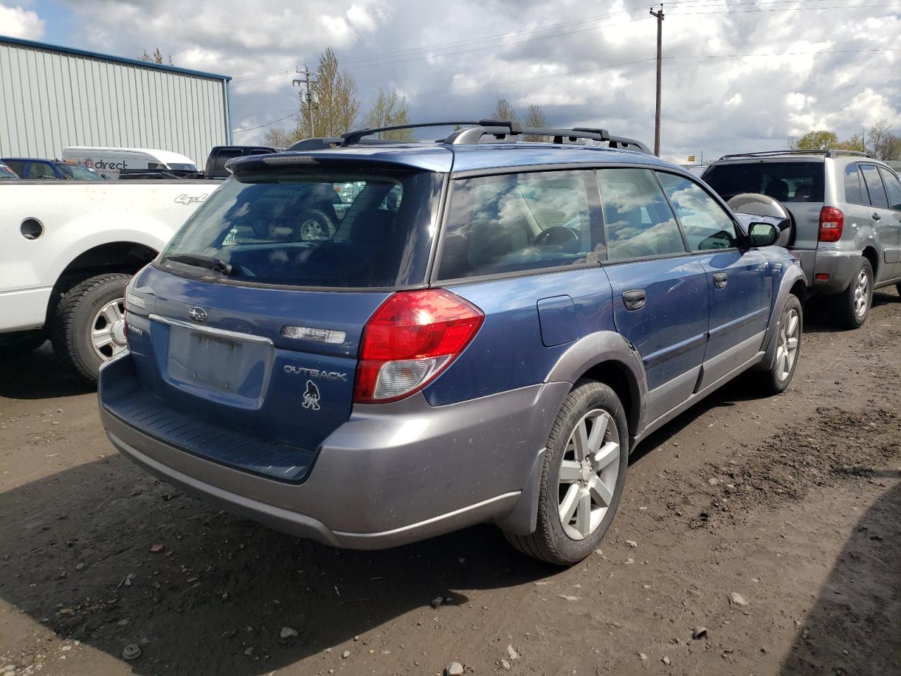 Photo 4 from auction – 2008 SUBARU OUTBACK 2. with VIN 4S4BP61C487334109