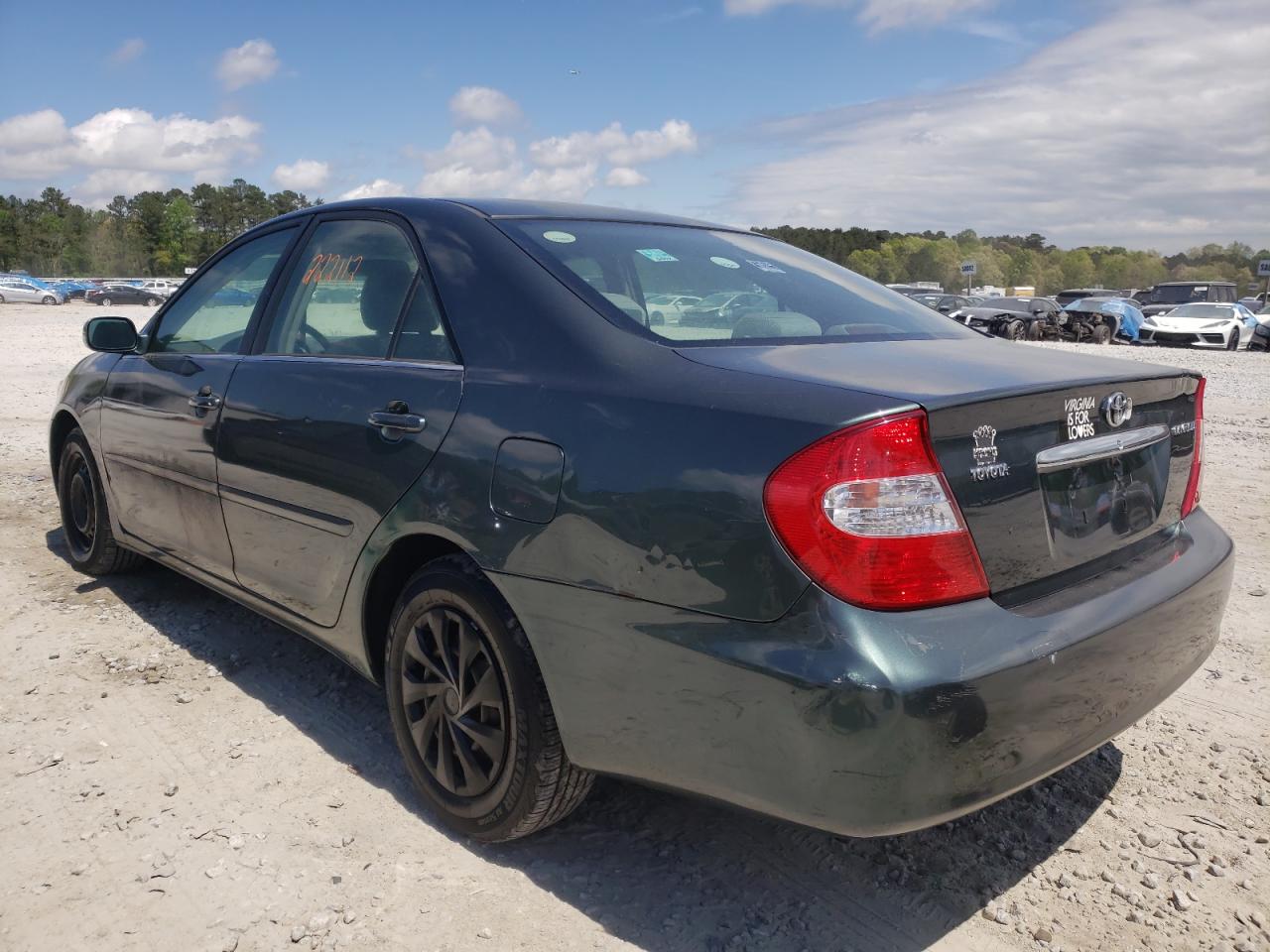 Photo 3 from auction – 2003 TOYOTA CAMRY LE with VIN JTDBE32K730165347