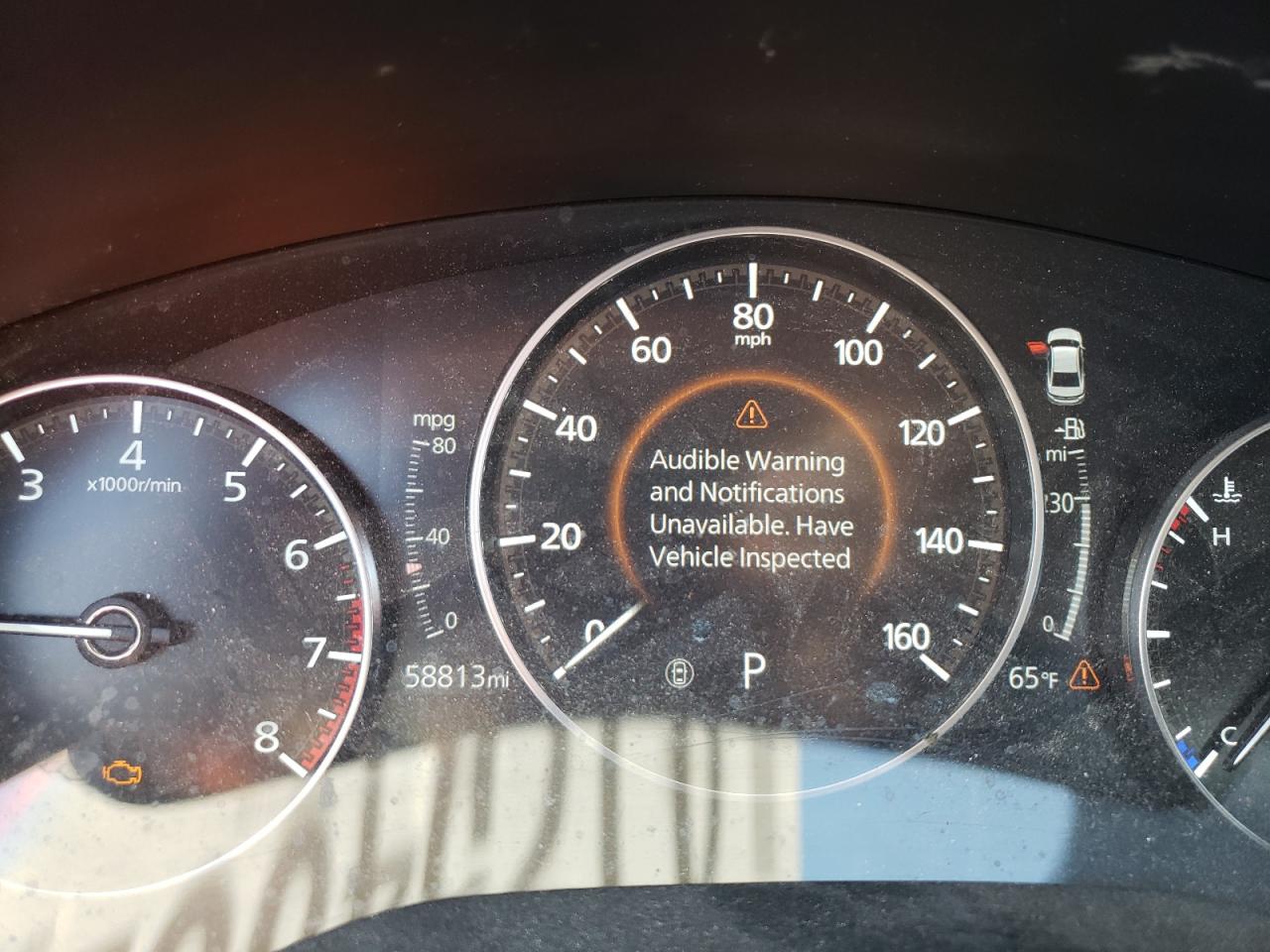 Photo 8 from auction – 2021 MAZDA 3 SELECT with VIN JM1BPABL4M1321427
