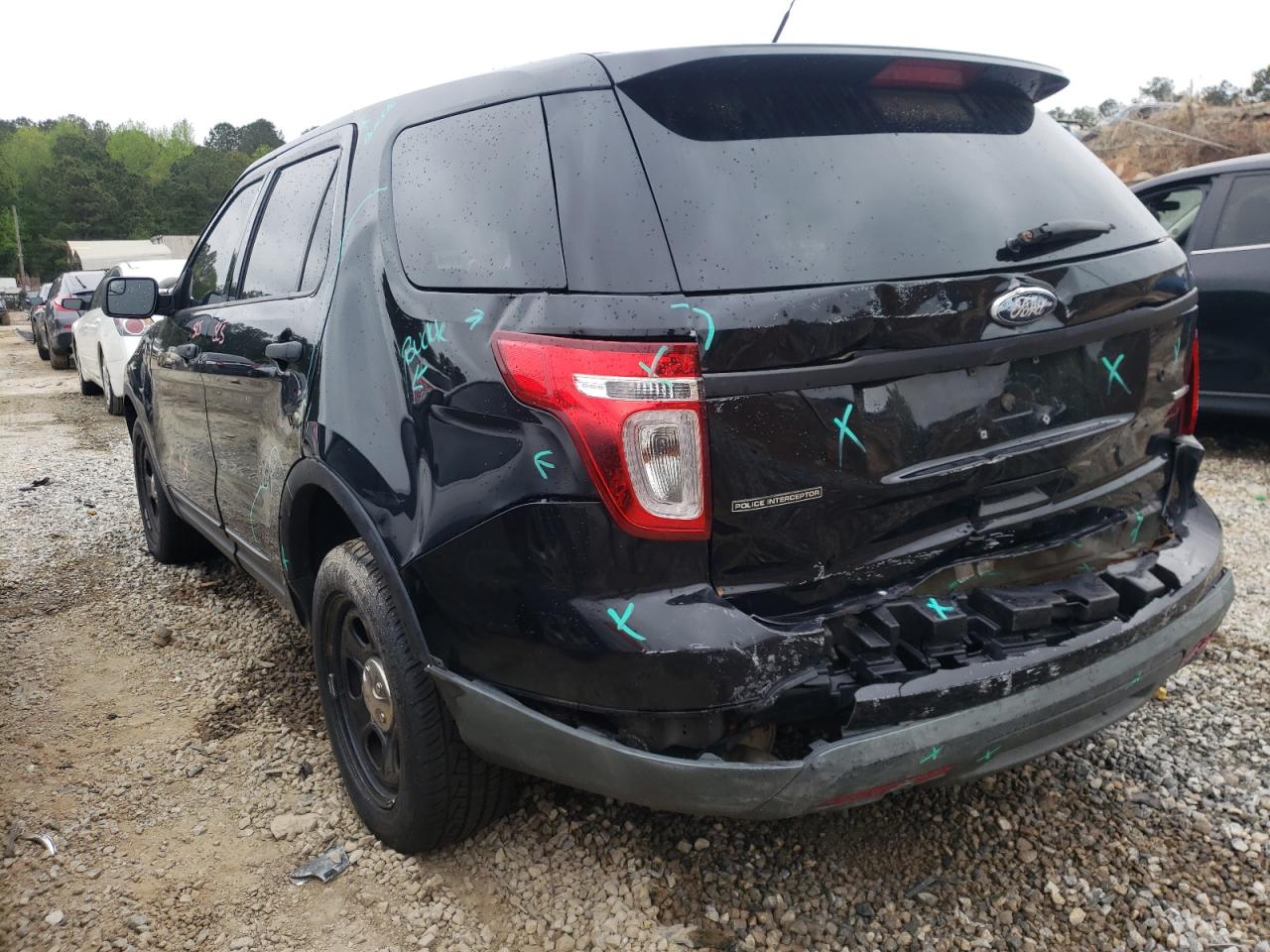 Photo 3 from auction – 2015 FORD EXPLORER P with VIN 1FM5K8AR6FGA70240