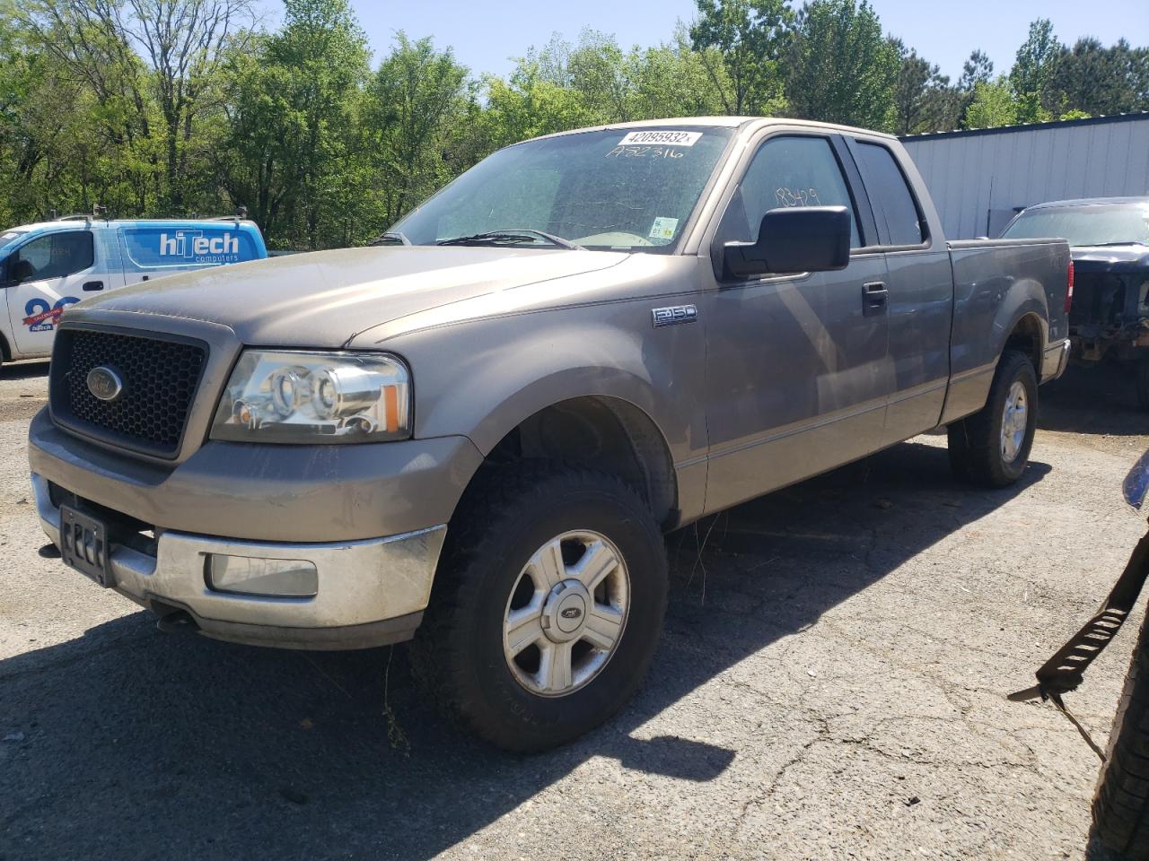 Photo 2 from auction – 2004 FORD F150 with VIN 1FTPX14584NA82316