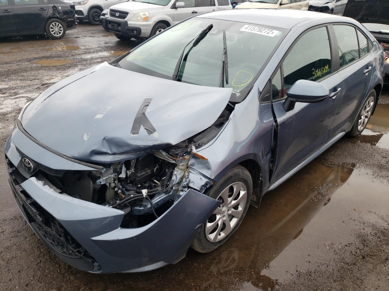Photo 2 from auction – 2020 TOYOTA COROLLA LE with VIN 5YFBPRBE1LP040227
