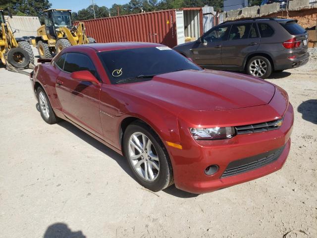 CHEVROLET CAMARO LS 2015 with VIN 2G1FB1E35F9266621 - Photo from auction