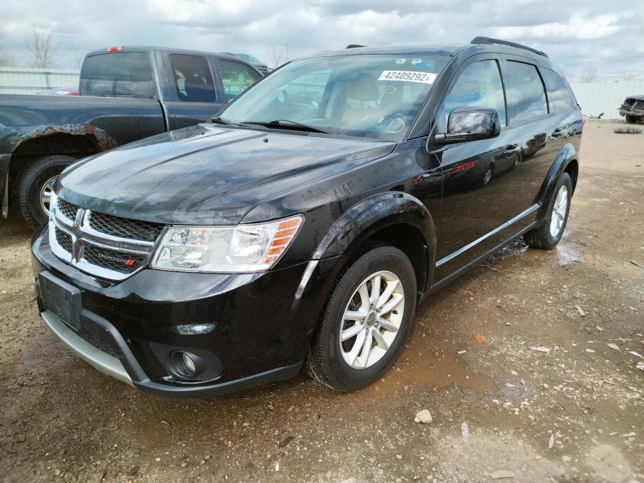 Photo 2 from auction – 2014 DODGE JOURNEY SX with VIN 3C4PDCBG5ET137251
