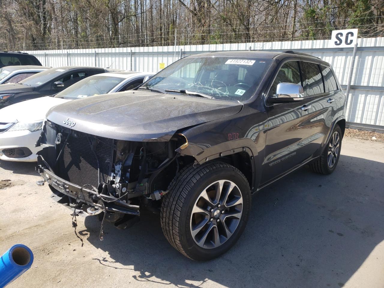 Photo 2 from auction – 2017 JEEP GRAND CHER with VIN 1C4RJFCG4HC819300