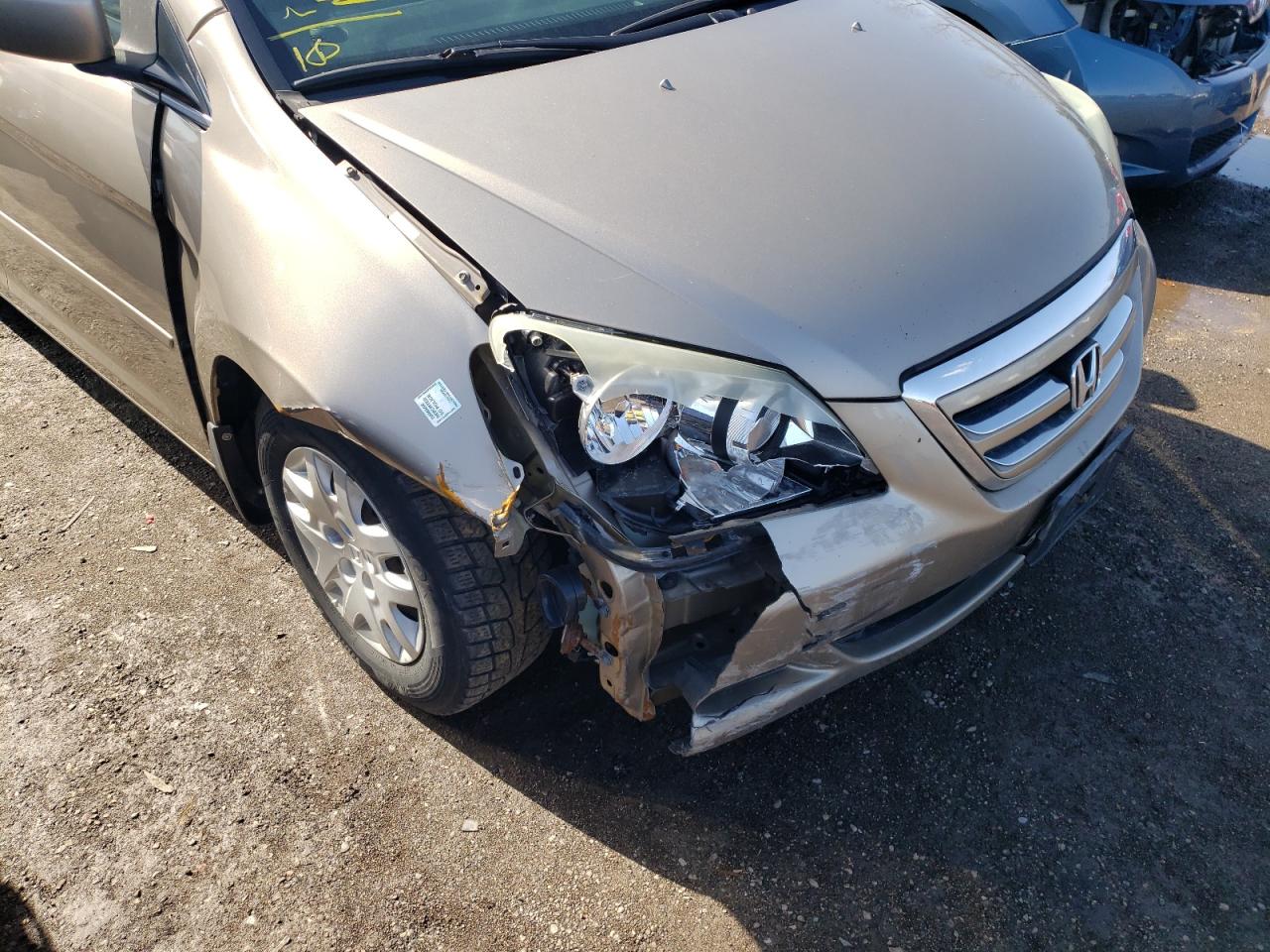 Photo 9 from auction – 2005 HONDA ODYSSEY EX with VIN 5FNRL38485B508636