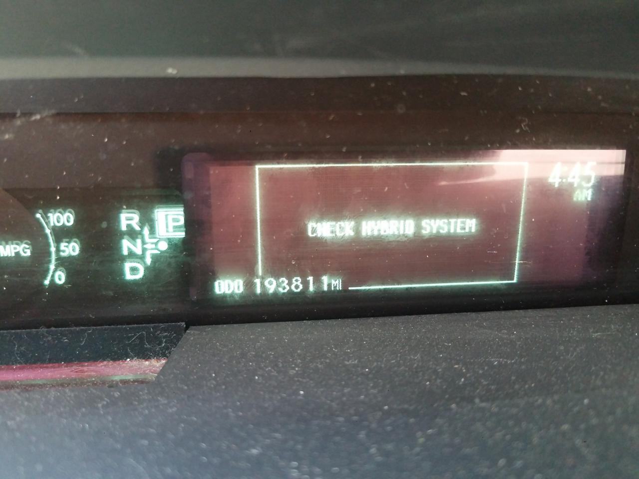 Photo 8 from auction – 2010 TOYOTA PRIUS with VIN JTDKN3DU6A1052513