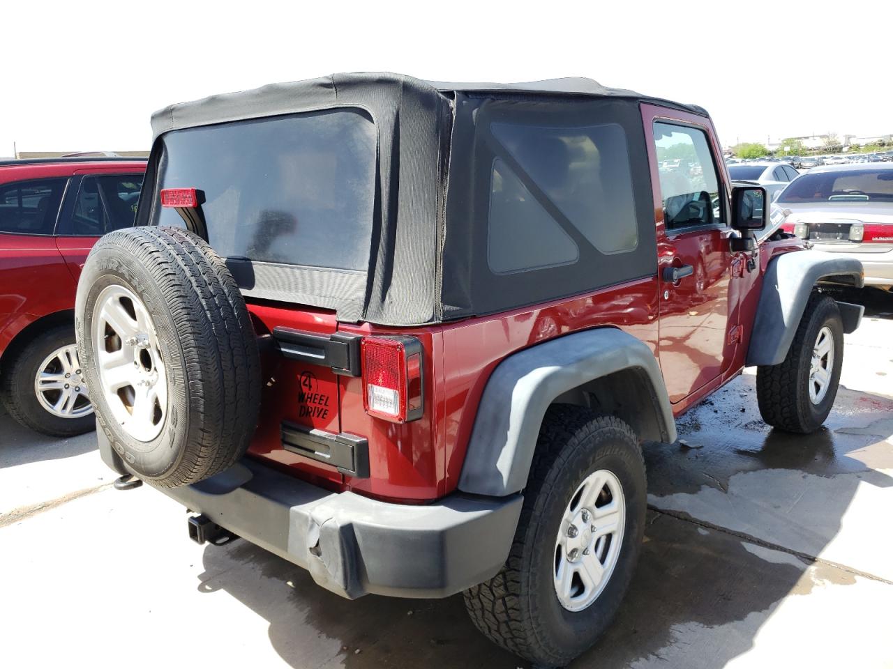 Photo 4 from auction – 2011 JEEP WRANGLER S with VIN 1J4AA2D1XBL603307