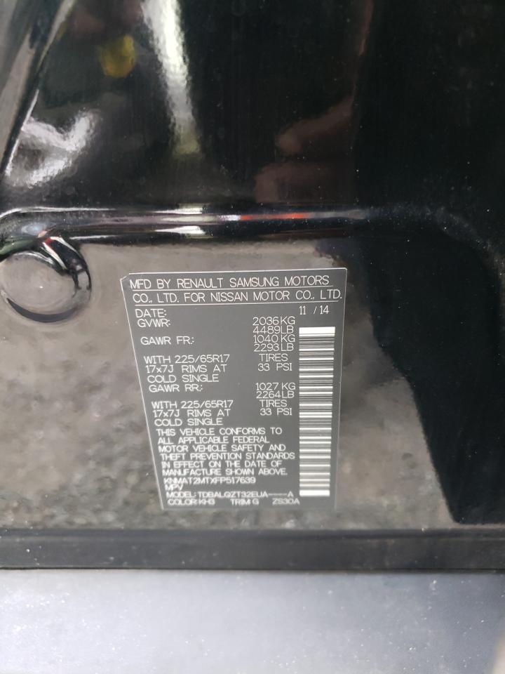 Photo 10 from auction – 2015 NISSAN ROGUE S with VIN KNMAT2MTXFP517639