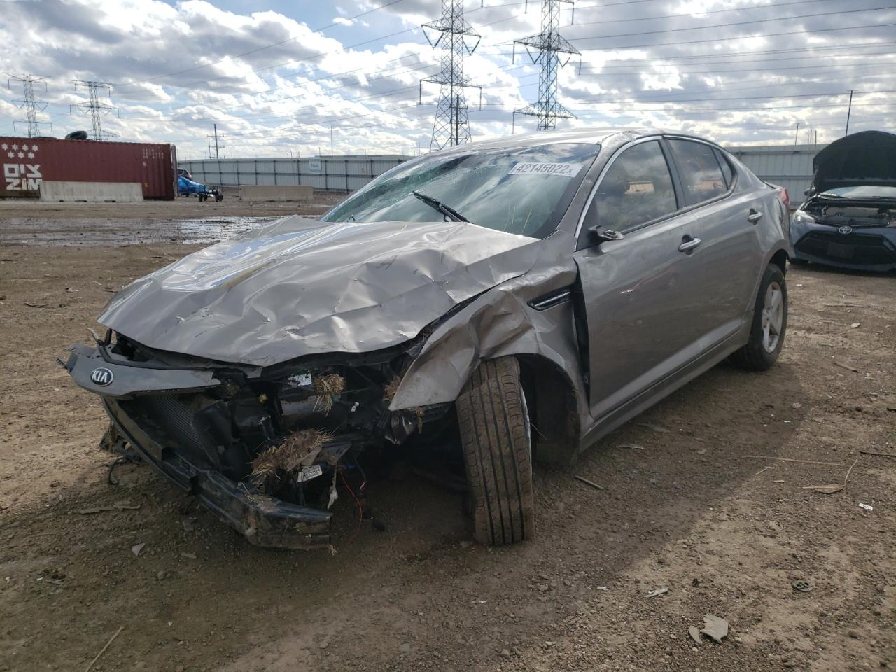Photo 2 from auction – 2014 KIA OPTIMA LX with VIN 5XXGM4A79EG321319