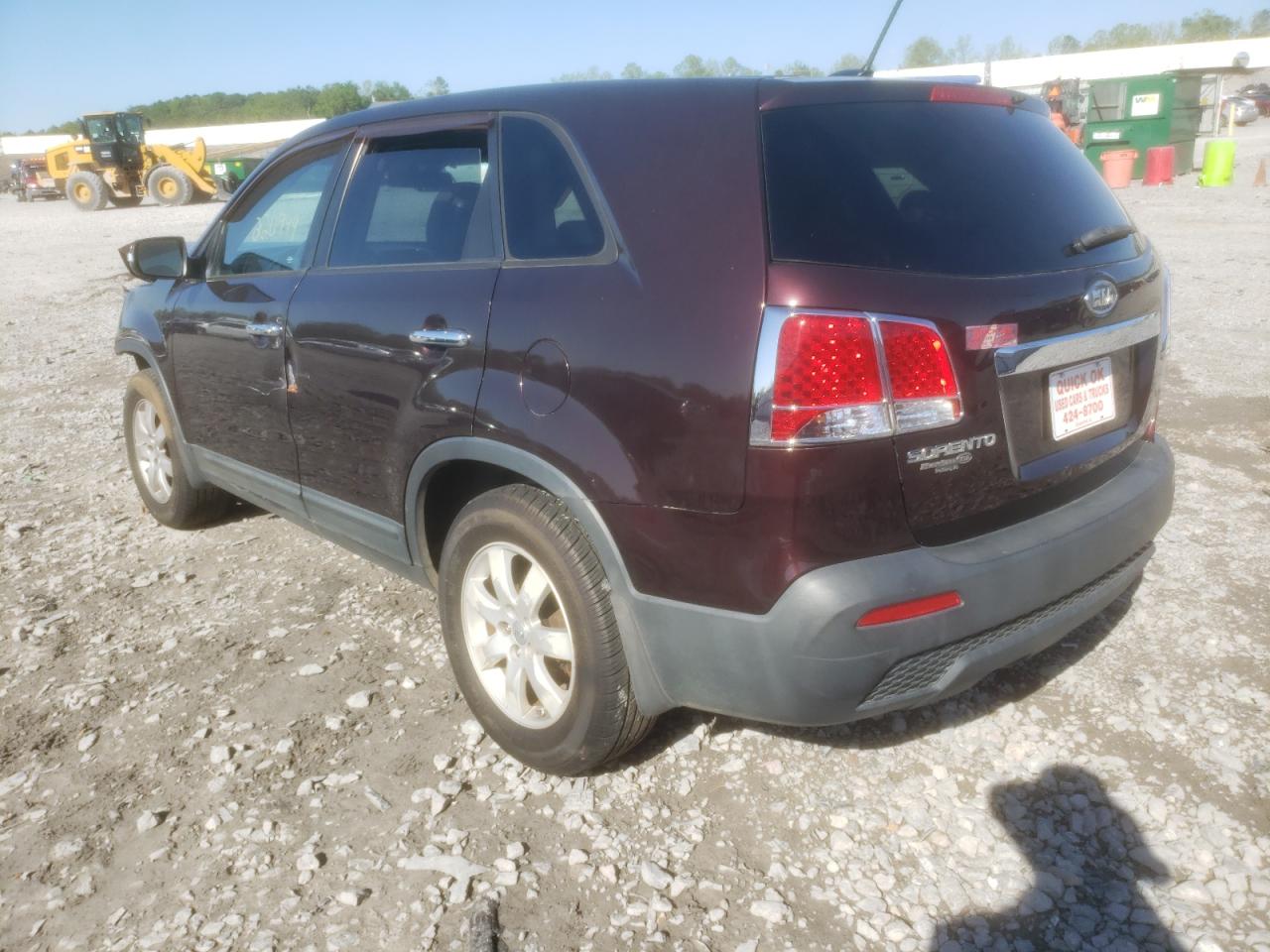 Photo 3 from auction – 2012 KIA SORENTO BA with VIN 5XYKT3A10CG252189