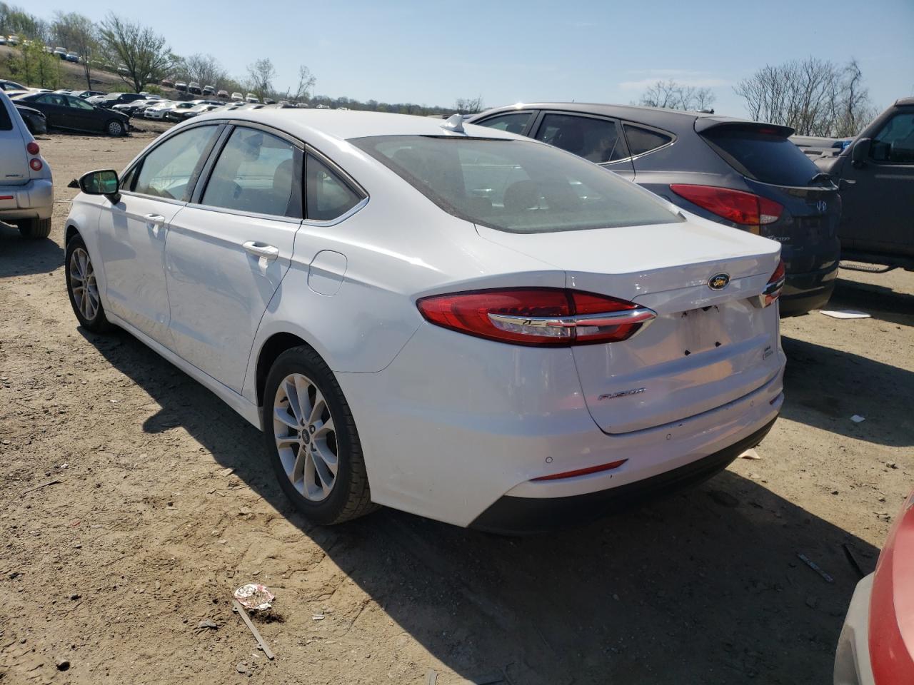 Photo 3 from auction – 2020 FORD FUSION SE with VIN 3FA6P0HD2LR136122