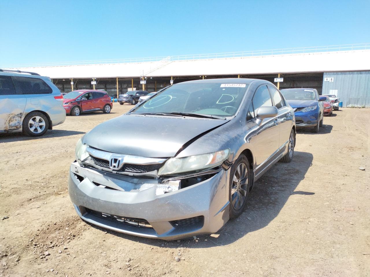 Photo 9 from auction – 2010 HONDA CIVIC EXL with VIN 19XFA1F99AE044753