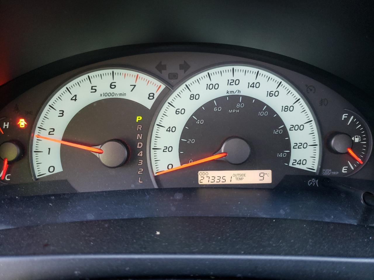 Photo 8 from auction – 2007 TOYOTA CAMRY CE with VIN 4T1BE46K27U565665