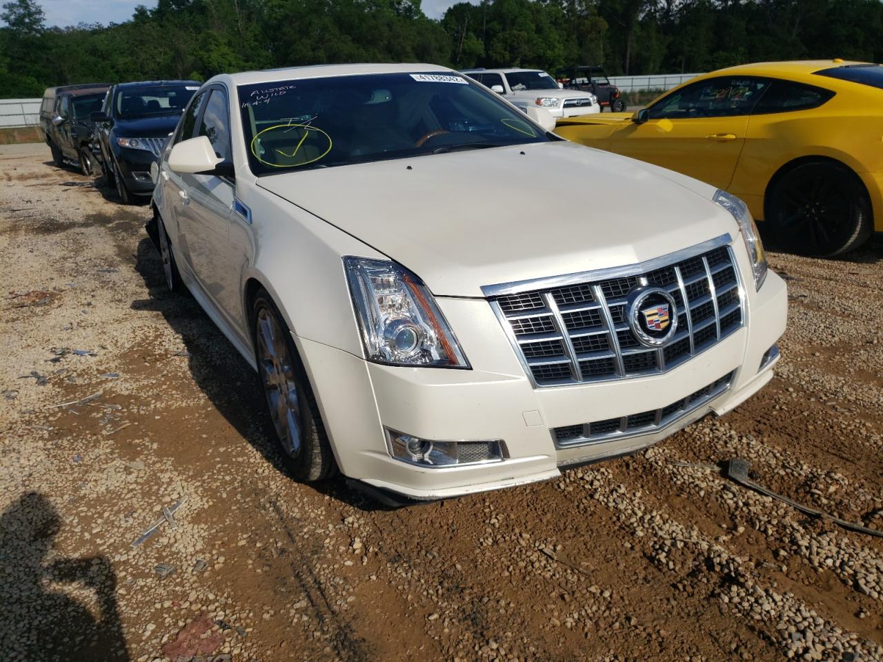 CADILLAC CTS PREMIU 2013 with VIN 1G6DP5E35D0106868 - Photo from auction