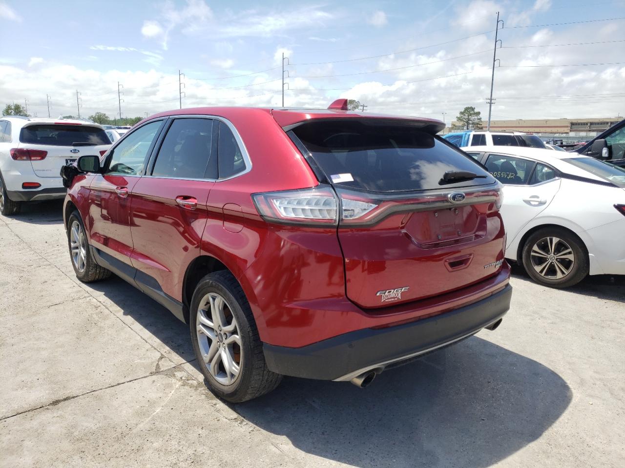 Photo 3 from auction – 2016 FORD EDGE TITAN with VIN 2FMPK4K9XGBC63015