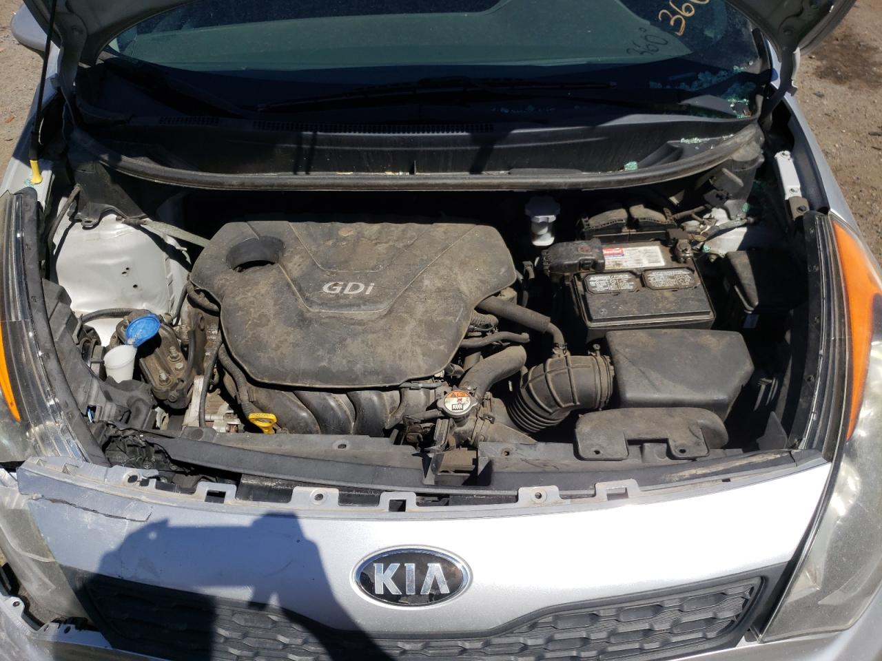 Photo 7 from auction – 2013 KIA RIO LX with VIN KNADM5A33D6295087